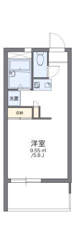 レオパレスブライトの間取り画像