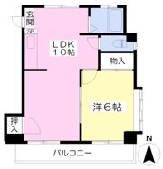 来島第1ビルの間取り画像