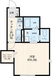 TARO・コーポの間取り画像