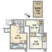南荻窪戸建の間取り画像