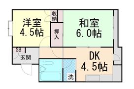 ライオンズマンション豊中第二の間取り画像