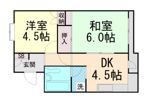 ライオンズマンション豊中第二の間取り画像