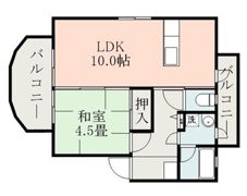アニバーサリーの間取り画像