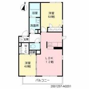 ヴィラ・クレールの間取り画像