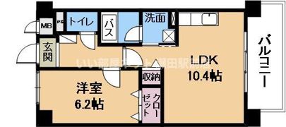 ラフィールの間取り画像