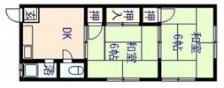 第2薮花荘の間取り画像