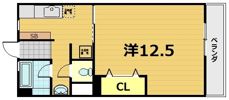 ヤマブハイツの間取り画像