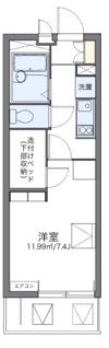 レオパレスシエルの間取り画像
