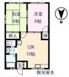サンライズ高坂の間取り画像