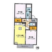 グリーンヒルズの間取り画像