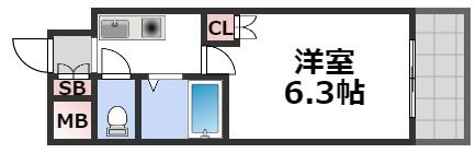 VERGER ZENSHINの間取り画像