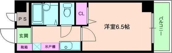 ∞中之島アンフィニの間取り画像