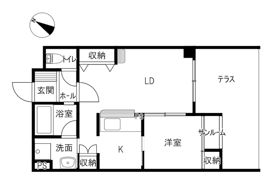 muscat-Bの間取り画像