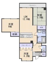 エクセレント旭川の間取り画像