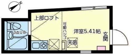ユナイト和田町スウィーツアンサンブルの間取り画像