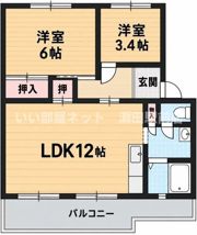 エルムハウスの間取り画像