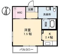 サニーハイツタマキの間取り画像