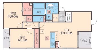 LULU西尾久の間取り画像