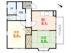 フォブール川本の間取り画像
