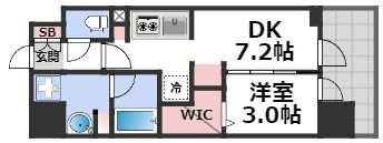 アーバネックス新町の間取り画像