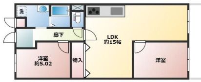 ガーデンハイツ箕面瀬川の間取り画像
