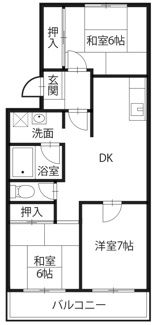 サラグレース川内の間取り画像