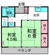 富士ハイツの間取り画像