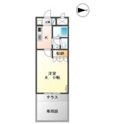 パークサイドしみずの間取り画像