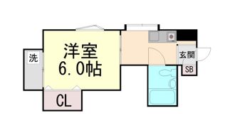 メゾン豊中part18の間取り画像