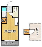 ウイング若園 B棟の間取り画像