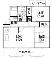 メゾン葵ヶ丘の間取り画像