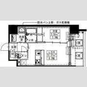 S-RESIDENCE難波西alterの間取り画像