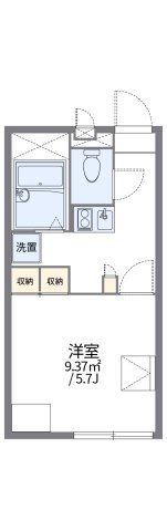 レオパレス華の間取り画像