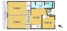 南浦和レジデンスの間取り画像