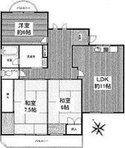 ロイヤル丘上の間取り画像