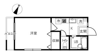 RAYGRAND HILLの間取り画像