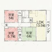 サザンクロスの間取り画像