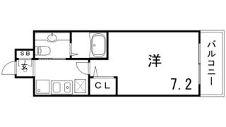 アロハ三宮の間取り画像