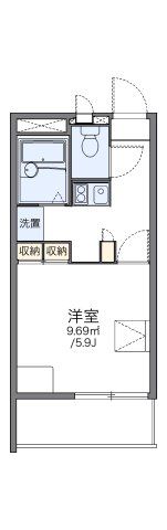 レオパレスエル2001の間取り画像