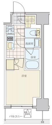 リビオメゾン戸越銀座の間取り画像