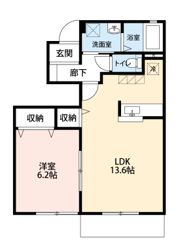 ドルチェⅡ番館の間取り画像