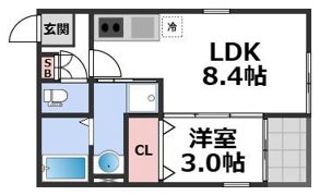 ハーモニーテラス加美東の間取り画像