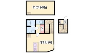 パロス六甲の間取り画像