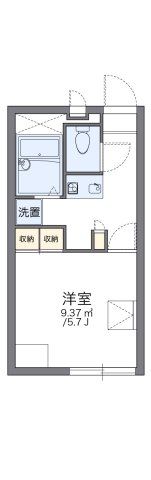 レオパレス南希望が丘の間取り画像