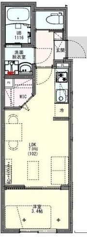 KEIAI RESIDENCE 北戸田の間取り画像
