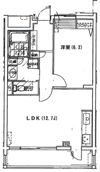 サンコート青谷の間取り画像