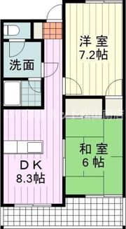 グランパレコートドールの間取り画像