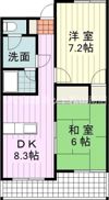 グランパレコートドールの間取り画像