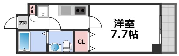 ウインズコート城東中央の間取り画像