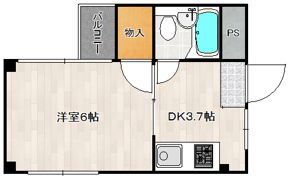 レクシア西中島Ⅱの間取り画像